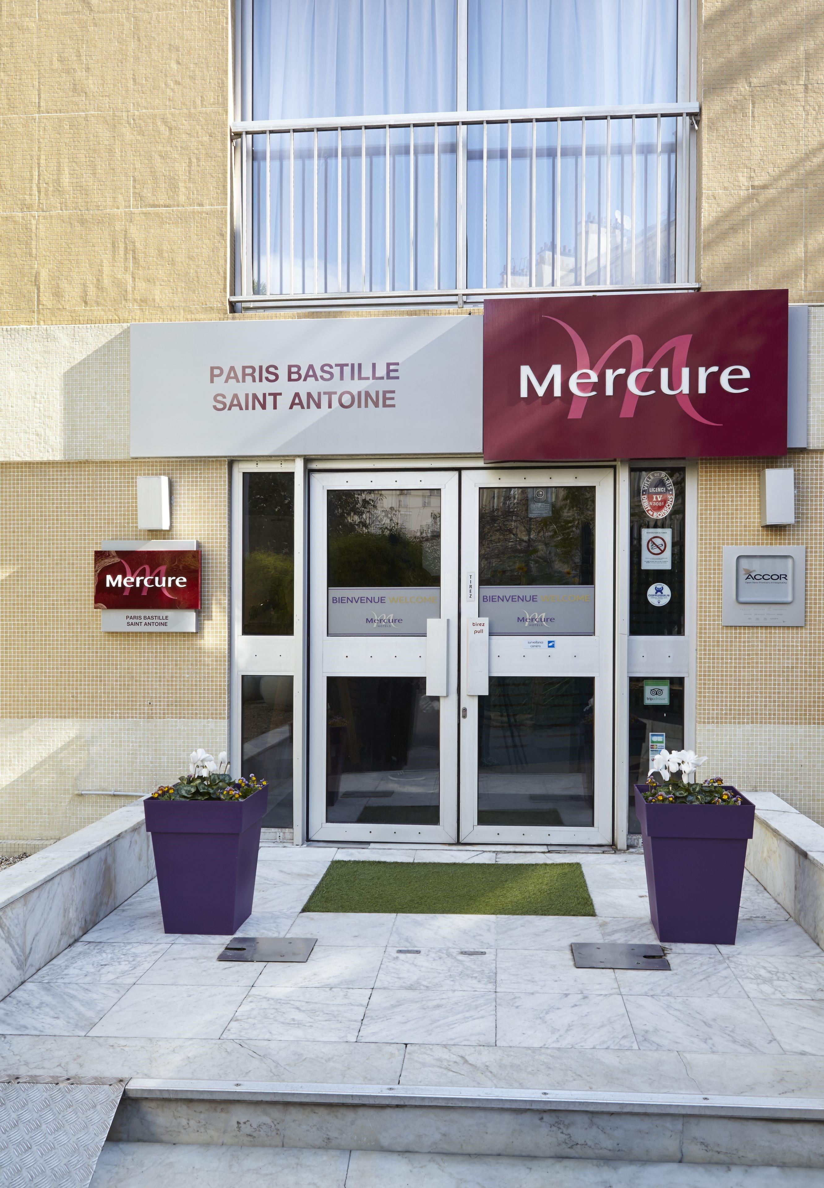 Mercure Paris Bastille Saint Antoine Exterior foto